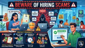 Beware of Hiring Scams
